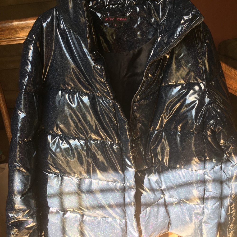 Brand: Betsy Johnson,  Size:L,  Color:Navy Blue
